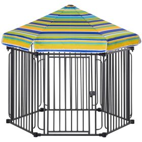 Covered Circular Kennel