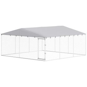 Dog Kennel Outdoor for Small Medium Large Dogs with Waterproof Roof