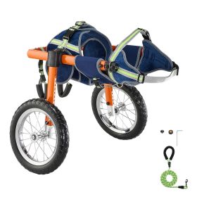 Dog Wheelchair for Back Legs, Lightweight 2 Wheels Pet Wheelchair