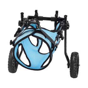 Dog Wheelchair for Back Legs, Adjustable 2 Wheels Pet Wheelchair, Lightweight Do