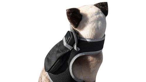 GPS Locator for Dogs with Perimeter Fence Realtime Tracking System Size:L